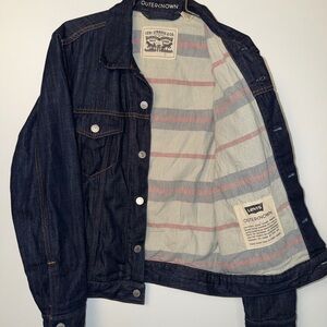 Outerknown x Levi's Flannel Lined Denim Jacket
